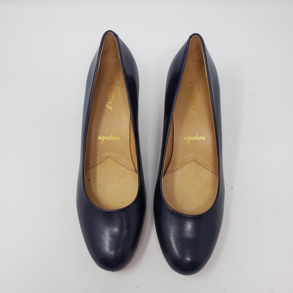 Trotters Penelope Pump - Dark Blue - Picture 2 of 6